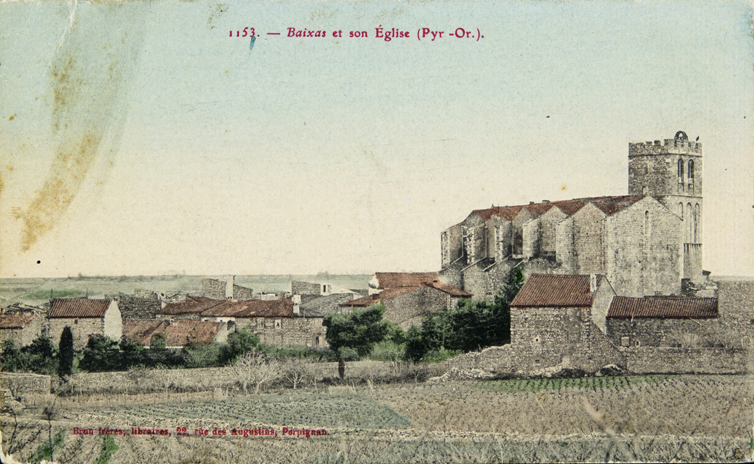 Baixas. Carte postale