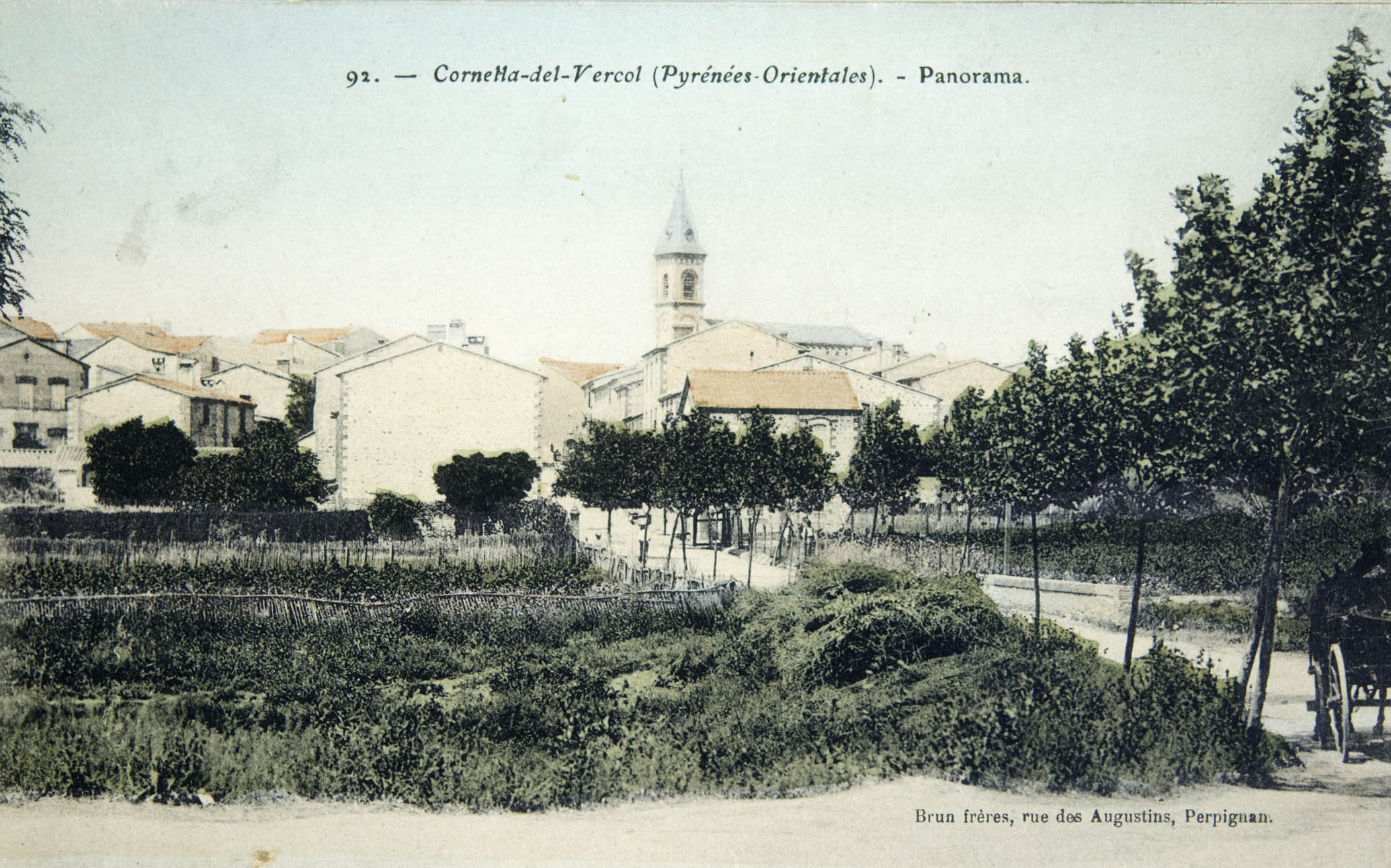 Corneilla del Vercol. Carte postale