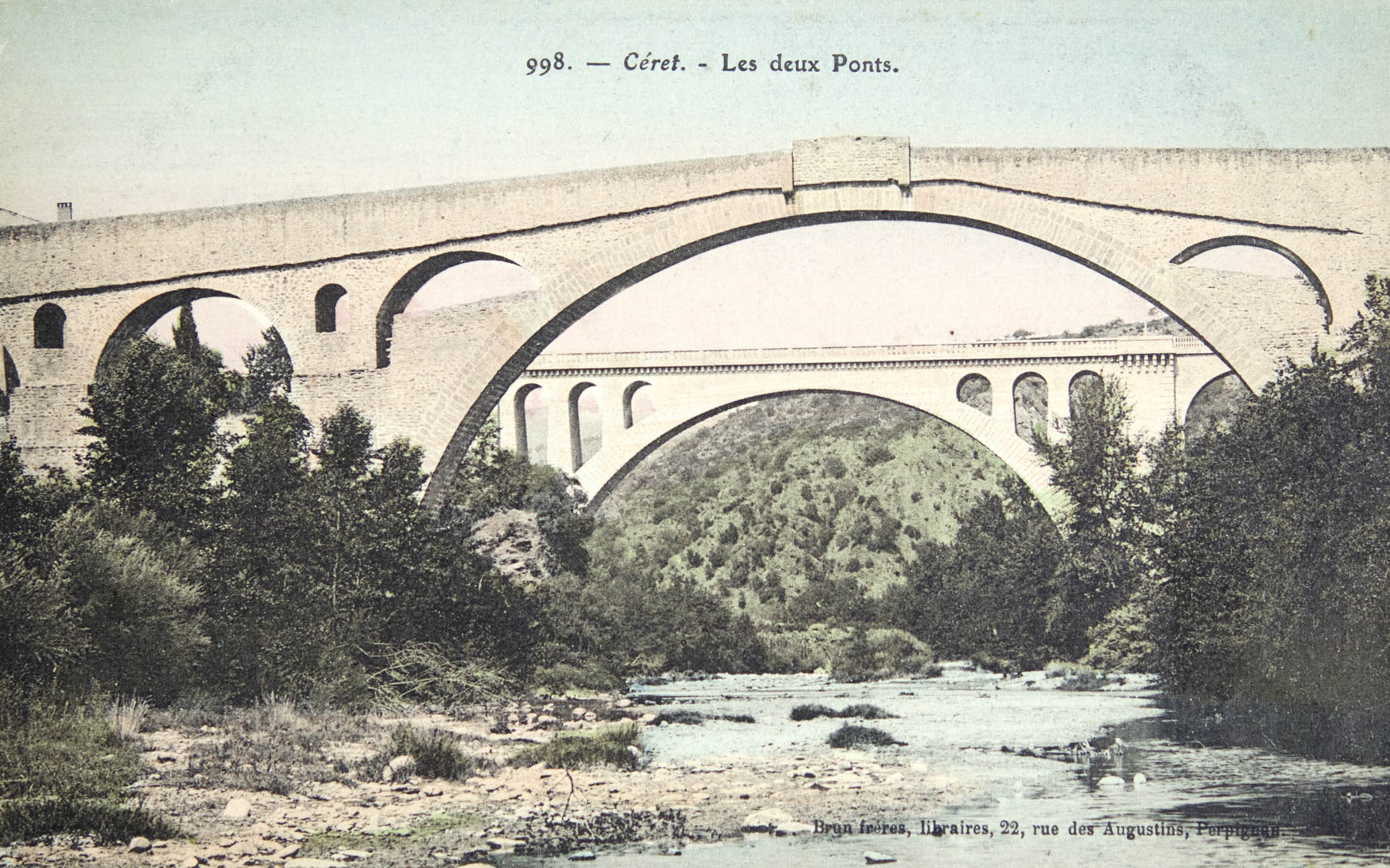 Le Tech au pont de Céret.