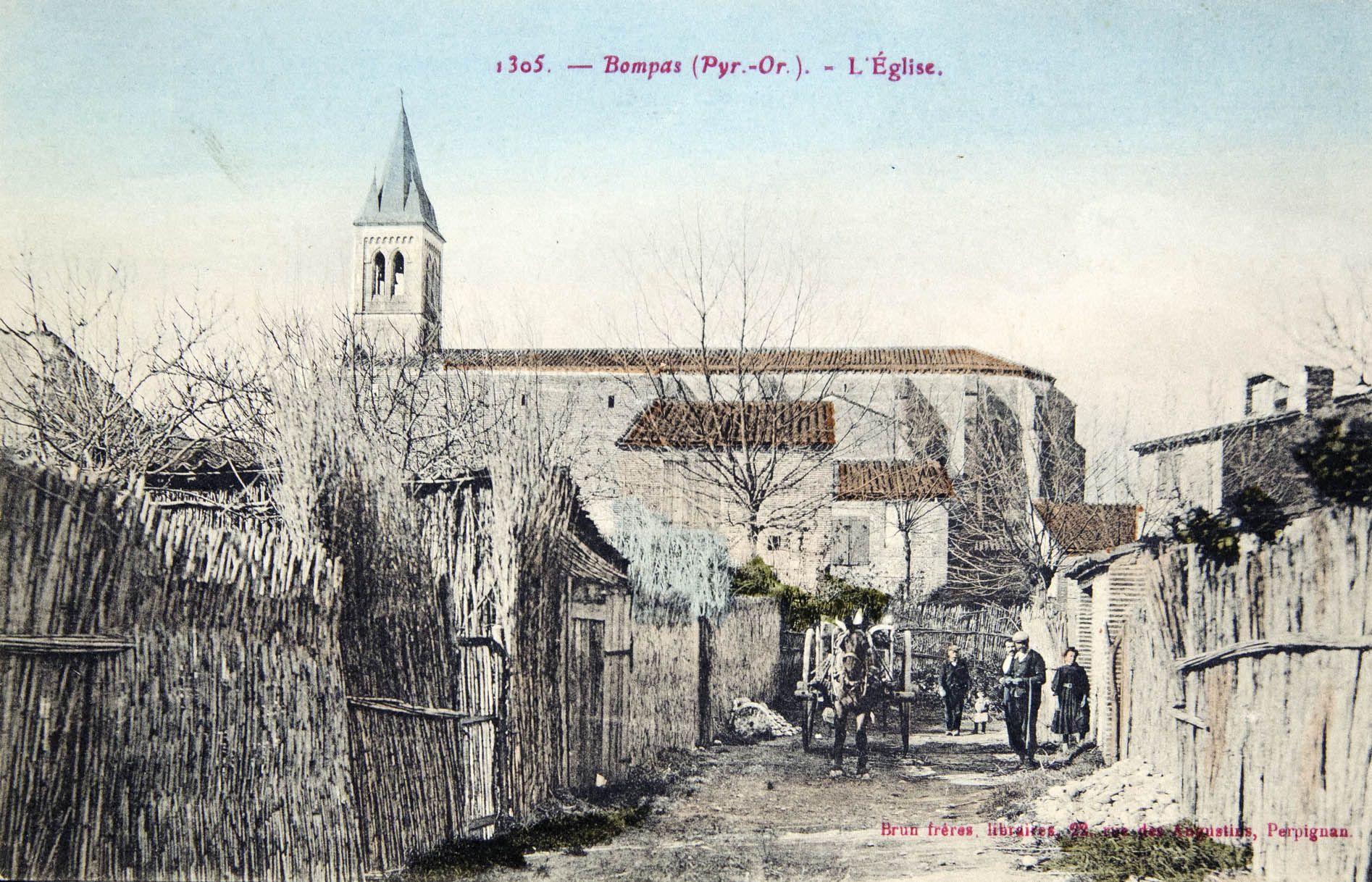 Bompas. Carte postale