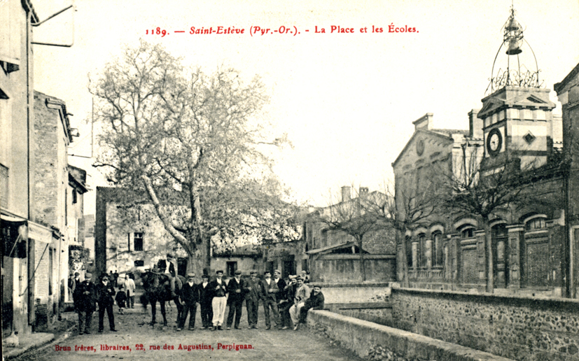 Saint Esteve. Carte postale