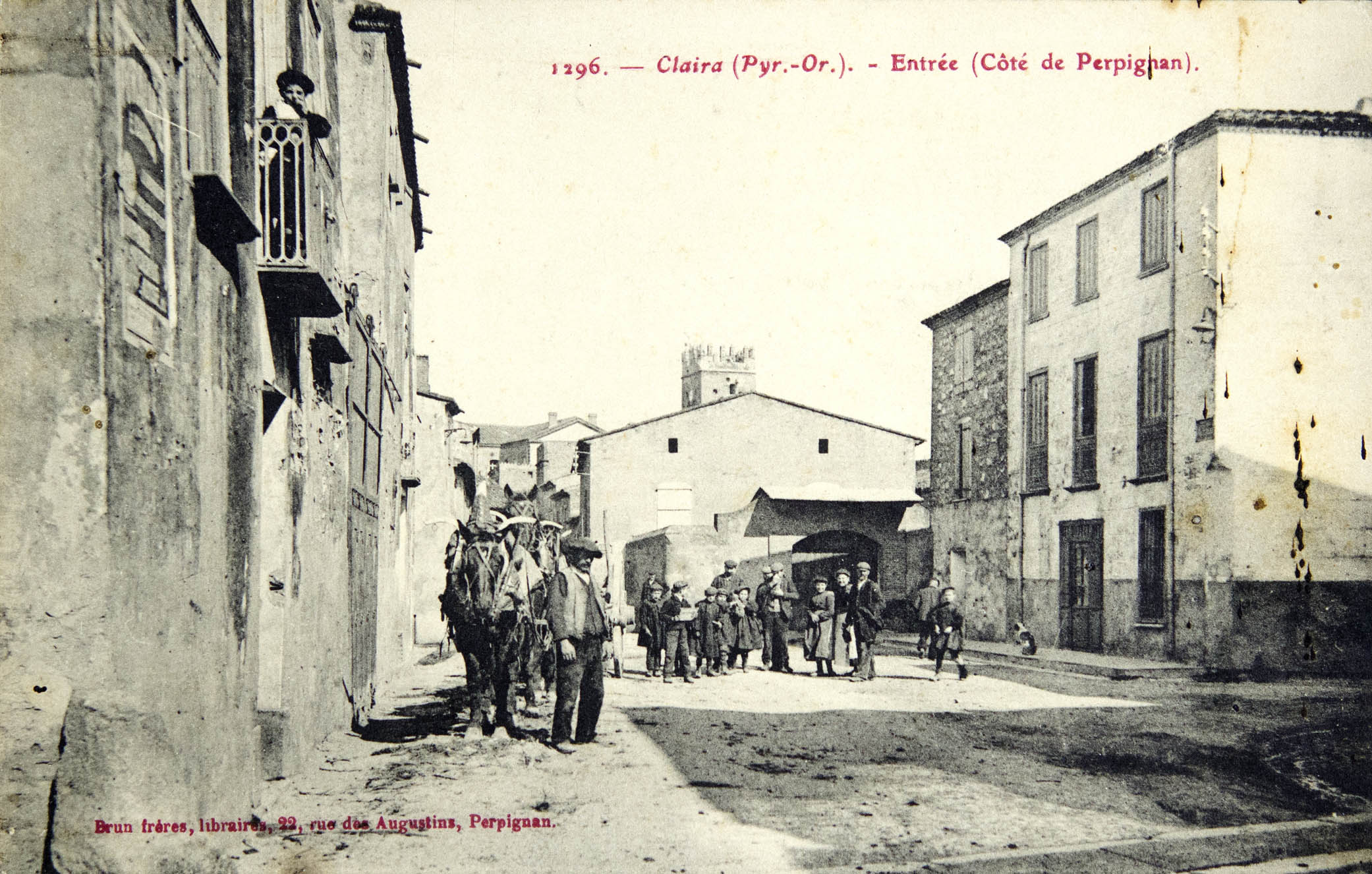 Claira. Carte postale