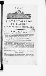 L'Avant garde de l'armée des Pyrénées 1794 | 